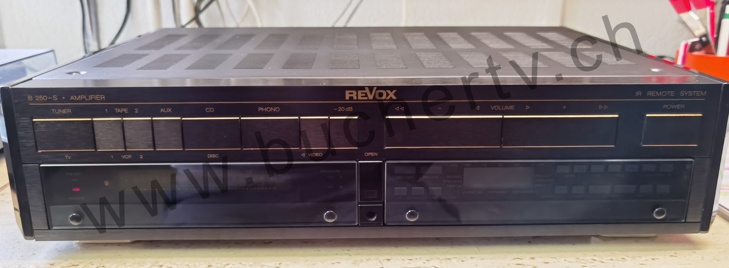 Revox B250-S Verstärker Reparatur
